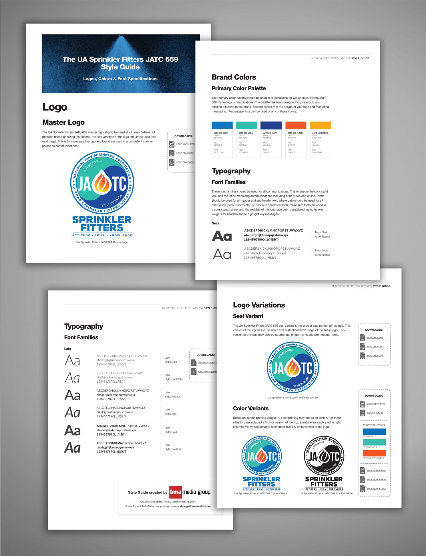 ua sprinkler fitters 669 jatc union branding campaign 