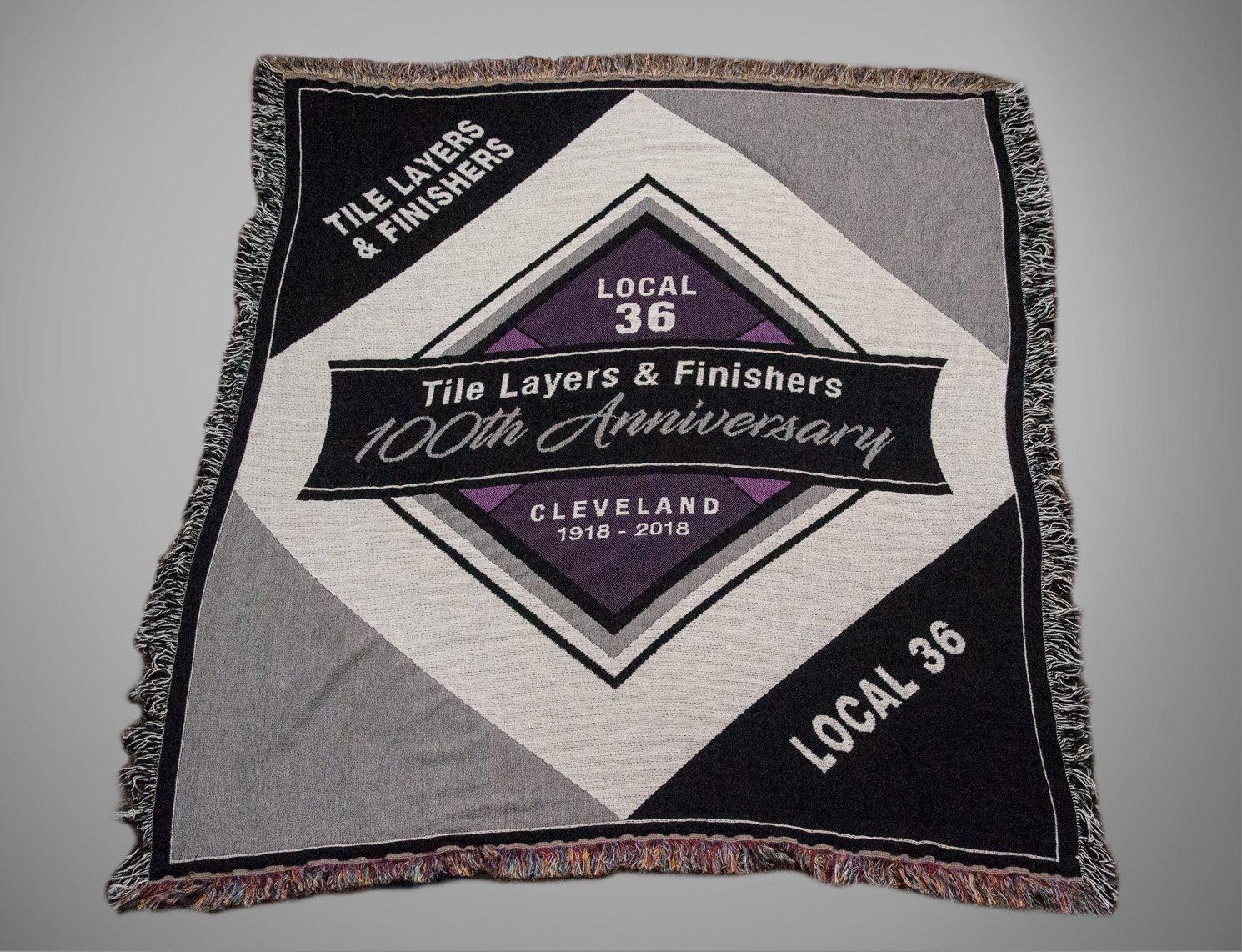 Custom Union Anniversary Blanket Merchandise