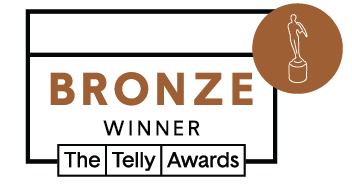 The Telly Awards Bronze Winner logo