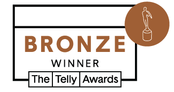 The Telly Awards Bronze Winner logo